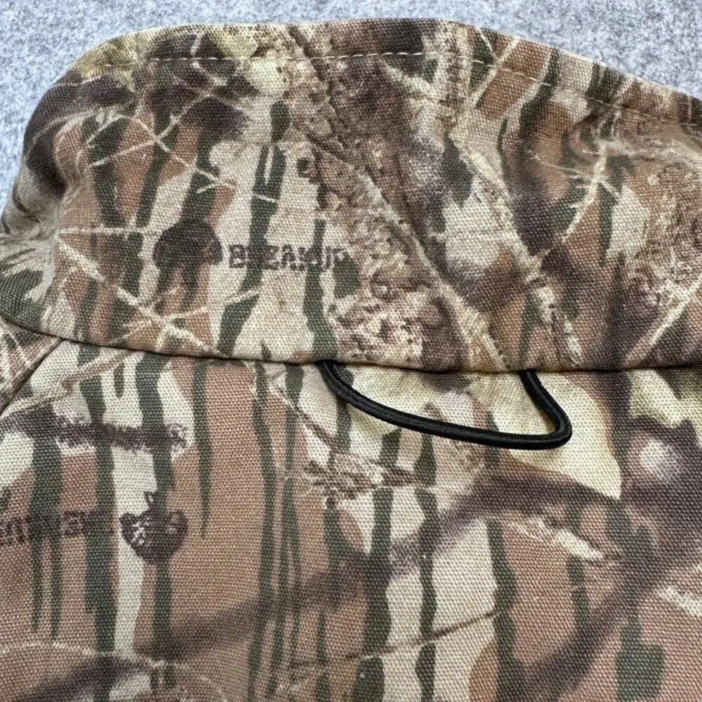 Vintage Remington Mossy Oak Break-Up Reversible Hunting Bomber Jacket Camo